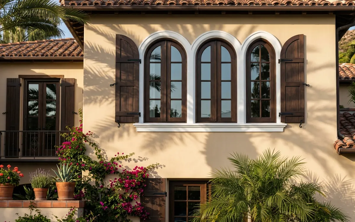 After: Mediterranean stucco restoration